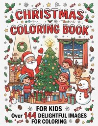 Christmas coloring book for kids. Over 144 images for coloring. - Anna Cierlik - ebook