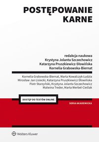 Postępowanie karne - Kornelia Grabowska-Biernat - ebook