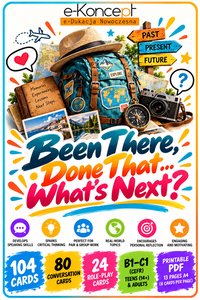 BEEN THERE, DONE THAT… WHAT’S NEXT?  Karty konwersacyjne - Anna Dąbek - ebook
