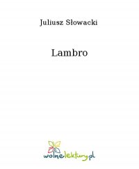 Lambro - Juliusz Słowacki - ebook
