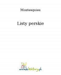 Listy perskie - Montesquieu - ebook