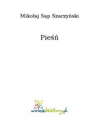 Pieśń - Mikołaj Sęp Szarzyński - ebook