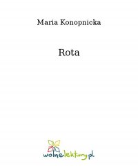 Rota - Maria Konopnicka - ebook