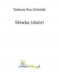 Słówka (zbiór) - Tadeusz Boy-Żeleński - ebook