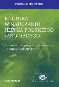Kultura w nauczaniu języka polskiego jako obcego - Władysław T. Miodunka - ebook