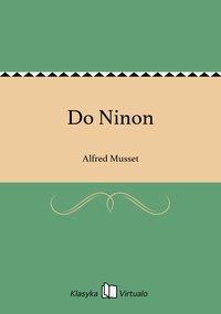 Do Ninon - Alfred Musset - ebook