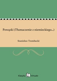 Powązki (Tłumaczenie z niemieckiego...) - Stanisław Trembecki - ebook