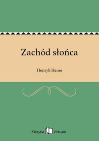 Zachód słońca - Henryk Heine - ebook