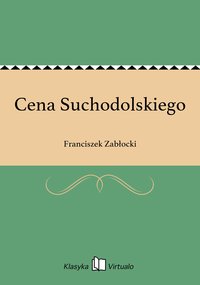 Cena Suchodolskiego - Franciszek Zabłocki - ebook