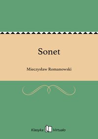 Sonet - Mieczysław Romanowski - ebook