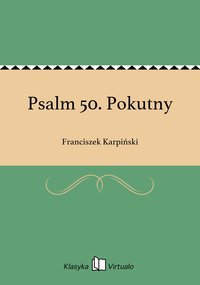 Psalm 50. Pokutny - Franciszek Karpiński - ebook