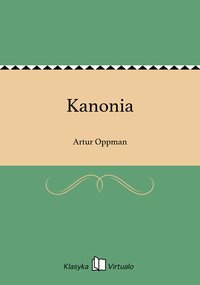 Kanonia - Artur Oppman - ebook