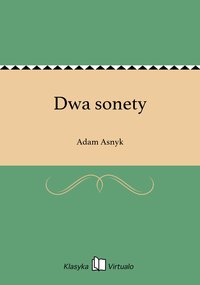 Dwa sonety - Adam Asnyk - ebook