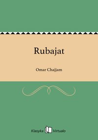 Rubajat - Omar Chajjam - ebook