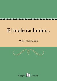 El mole rachmim... - Wiktor Gomulicki - ebook