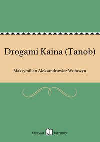 Drogami Kaina (Tanob) - Maksymilian Aleksandrowicz Wołoszyn - ebook