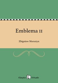Emblema 11 - Zbigniew Morsztyn - ebook