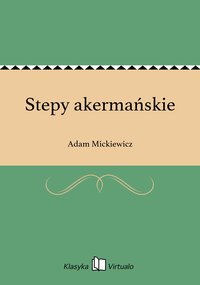 Stepy akermańskie - Adam Mickiewicz - ebook
