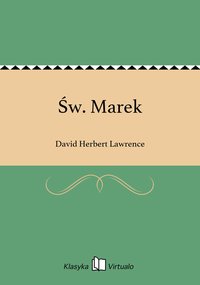 Św. Marek - David Herbert Lawrence - ebook