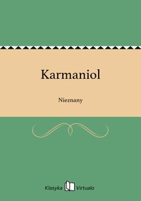 Karmaniol - Nieznany - ebook