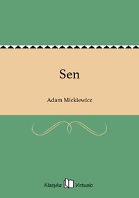 Sen - Adam Mickiewicz - ebook