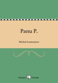 Panu P. - Michał Lermontow - ebook