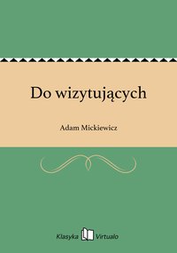 Do wizytujących - Adam Mickiewicz - ebook