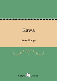 Kawa - Antoni Lange - ebook