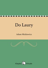 Do Laury - Adam Mickiewicz - ebook