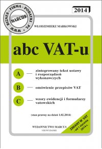 ABC VAT-u 2014 - Włodzimierz Markowski - ebook
