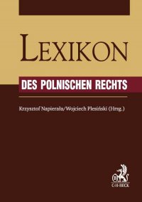 Lexikon des Polnischen Rechts - Krzysztof Napierała - ebook