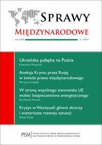 Sprawy Międzynarodowe 1/2014 - Kazimierz Wóycicki - eprasa