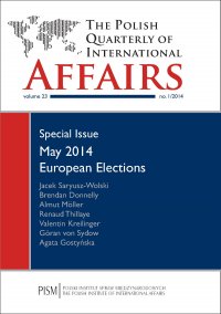 The Polish Quarterly of International Affairs 1/2014 - Agata Gostyńska - eprasa