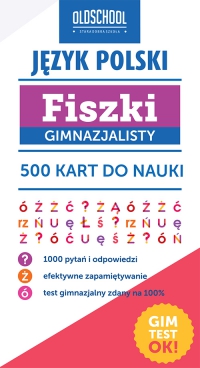 Język polski. Fiszki gimnazjalisty. 500 kart do nauki - Paweł Pokora - ebook