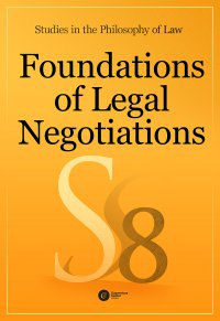 Foundations of Legal Negotiations. Studies in the Philosophy of Law vol. 8 - Opracowanie zbiorowe - ebook