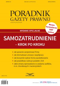 Poradnik Gazety Prawnej Nr 8/15. Wydanie Specjalne - Jacek Ziółkowski - ebook