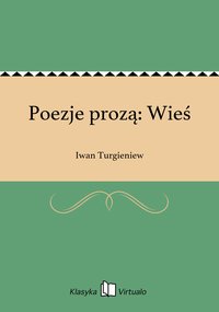 Poezje prozą: Wieś - Iwan Turgieniew - ebook