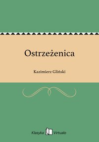 Ostrzeżenica - Kazimierz Gliński - ebook