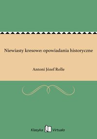 Niewiasty kresowe: opowiadania historyczne - Antoni Józef Rolle - ebook