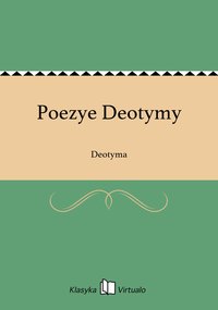 Poezye Deotymy - Deotyma - ebook