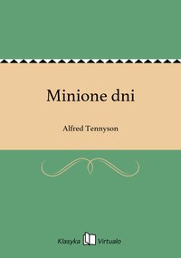 Minione dni - Alfred Tennyson - ebook