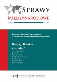 Sprawy Międzynarodowe 1/2015 - dr Marcin Zaborowski - eprasa