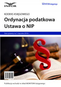 Ordynacja podatkowa. NIP 2016 - Opracowanie zbiorowe - ebook