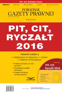 Podatki 2016/04 PIT, CIT, Ryczałt - Opracowanie zbiorowe - ebook