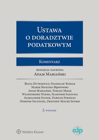 Ustawa o doradztwie podatkowym. Komentarz - Marek Kwietko-Bębnowski - ebook