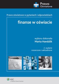 Finanse w oświacie - Marta Handzlik - ebook