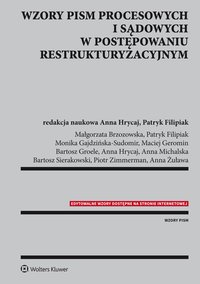 Wzory pism procesowych i sądowych w postępowaniu restrukturyzacyjnym - Monika Gajdzińska-Sudomir - ebook