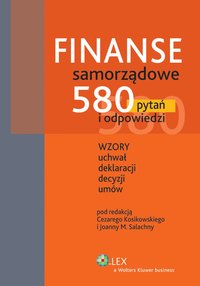 Finanse samorządowe. 580 pytań i odpowiedzi - Joanna M. Salachna - ebook