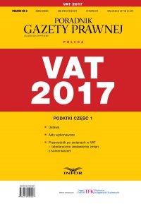 Podatki cz.1 VAT 2017 - Opracowanie zbiorowe - ebook