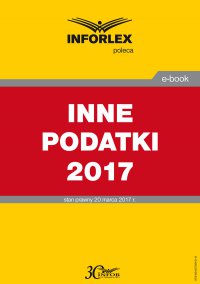 Inne podatki 2017 - Opracowanie zbiorowe - ebook